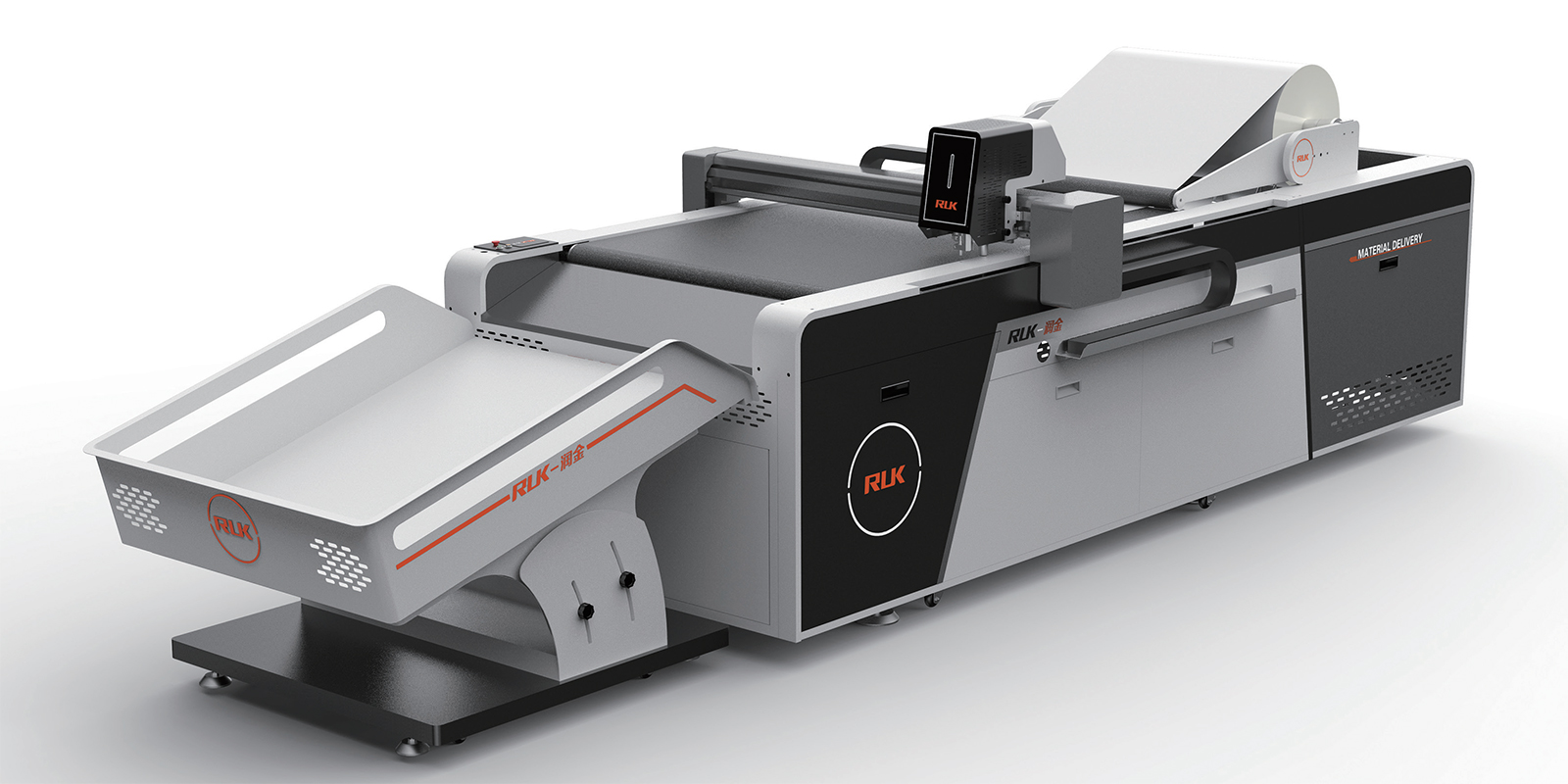 MKC-0806L Automatisk Klistermærke Label Papir Digital Printing og Die-Cuting Machine